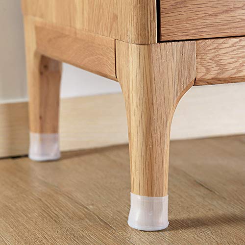 Euone â™› Feet Cover, 4pc Table Chair Leg Silicone Cap Pad Furniture Table Feet Cover Floor Protector