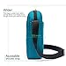 CoolBELL 10.6 inch Shoulder Bag Carrying Day Bag with Adjustable Shoulder Strap Simple Style Sleeve Case for Tablet/iPad (Teal)
