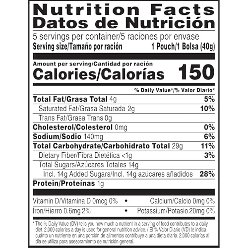 POP-TARTS BAKED PASTRY BITES, KIDS SNACKS, SCHOOL LUNCH, FROSTED CINNAMON ROLL, 7OZ BOX (5 POUCHES)