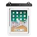 MoKo Waterproof Tablet Case, Tablet Pouch Dry Bag for iPad Mini 6, iPad 9, iPad 9.7 6/5/4/3/2, iPad Pro 9.7, iPad Air 5 10.9/3/2, Samsung Tab S4/ S3/ S2/Tab A 9.7, Galaxy Note 8, Tab E 9.6