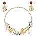 Disney Belle Jewelry Set for Girls Gold
