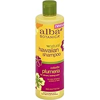 Amazon.com : Alba Botanica Hawaiian, Plumeria Shampoo, 12 Ounce