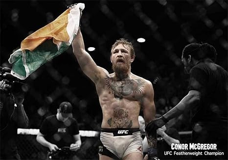 Ulterior Clothing Conor McGregor UFC Champion A1 A2 A3 Poster