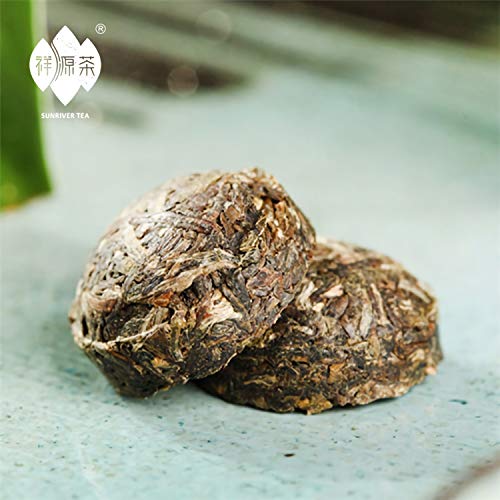 Authentisches China Yunnan Pu-Erh Raw Tee Mini-Serie Pu'er Tuocha Tea Cake (2.5 Gramm x 12) – Bild 4