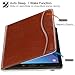 Ztotop Premium Leather Case for Samsung Galaxy Tab S3 9.7-Inch 2017 (SM-T820/T825), Leather Folio Stand Protective Case Smart Cover for Galaxy Tab S3 with Auto Sleep/Wake, S-Pen Holder, Brown