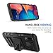 TGOOD for Samsung Galaxy A10e Case,Galaxy A10e/Samsung Galaxy A20e Case [Built-in Kickstand] with HD Screen Protector[2 PCs] Heavy Duty Shockproof Full-Body Protective Case,Black