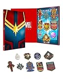 Official Captain Marvel Collectors Pin Badge Set