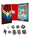 Official Captain Marvel Collectors Pin Badge Set