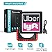 Rideshare LED Sign with Bright Lights | Wireless, Removable, USB Rechargeable Lithium Ion Battery | Light Logo Window Signs | Rideshare Drivers | Ride Share Accessories | Make Your Car Visible