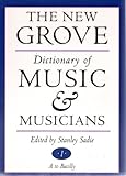 The New Grove Dictionary of Music and Musicians (20 Volume Set) Paperback &ndash; January 2, 1995