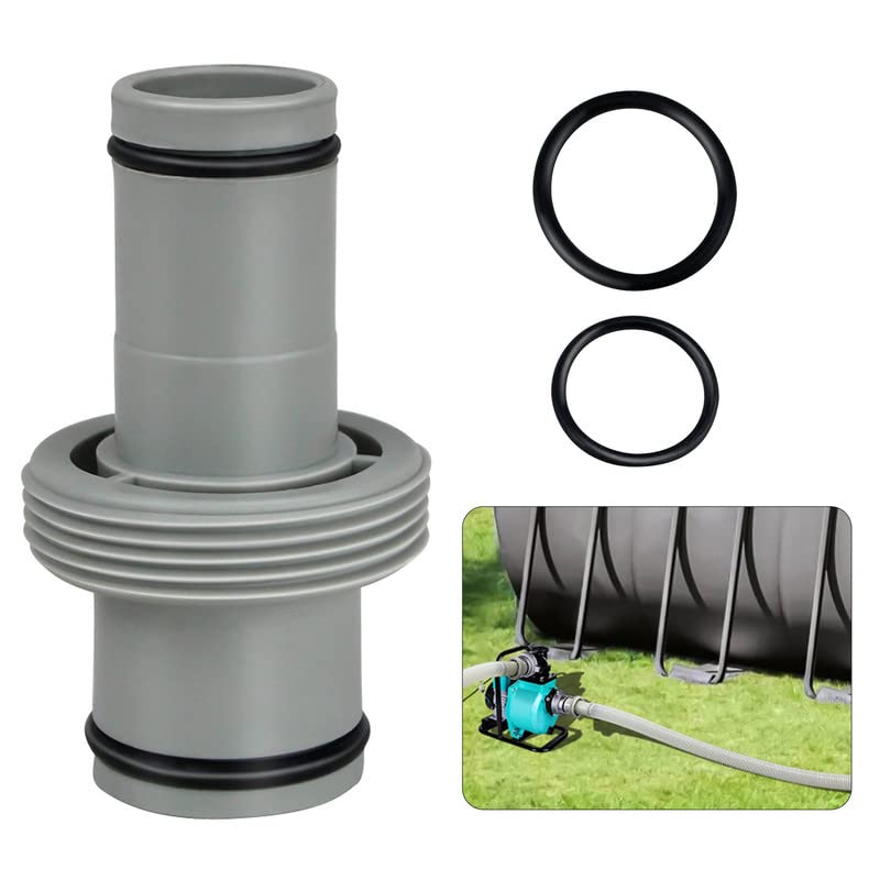 VDYXEW Pool Hose Connector, 32 mm to 38 mm, 2-Way Hose Connector Adapter for Intex, Bestway and Other Above Ground Pools Hose