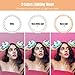 Harmonic Ring Light,10'' O Ring Light with Stand,Phone LED Ring Light with 3 Light Modes and 11 Brightness Level for Camera,Smartphone,YouTube Video,Live Streaming