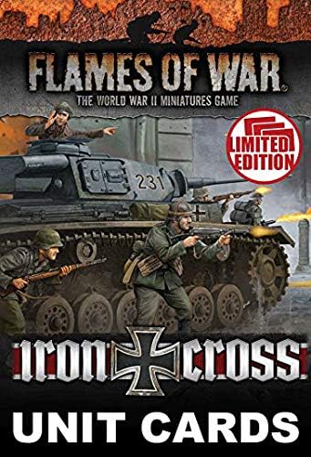 Flames of War - Iron Cross Unit Cards
