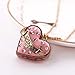 Kaariag Punkin Pink Open Heart Box Princess Necklace
