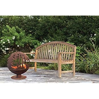 Amazon.com : Myard Fireproof Imitated Human Fire Pit Skull ...