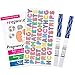 PREGMATE 10 Ovulation LH And 5 Pregnancy HCG Test Strips One Step Urine Test Strip Combo Predictor Kit Pack (10 LH + 5 HCG)