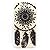 iPhone 6 Case, LUOLNH Henna Ojibwe Dreamcatcher tribal dream catcher Hard Plastic Clear Case Silicone Skin Cover for Apple Iphone 6 4.7 inch Screen by LUOLNH