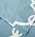 Amazon Brand – Pinzon 300 Thread Count 100% Cotton Percale Duvet Cover Set - Full or Queen, Spa Blue