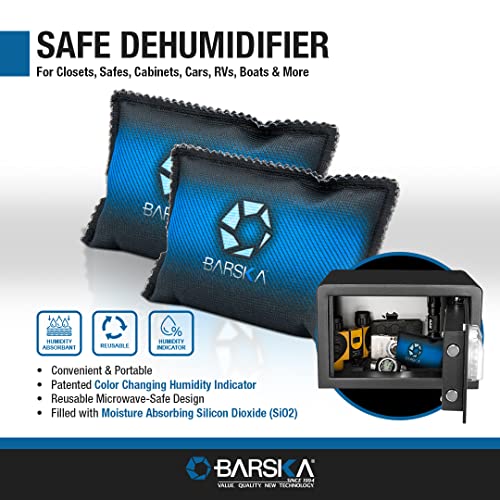 BARSKA Safe Moisture Absorber Dehumidifier for Home Closets, Safes, and
