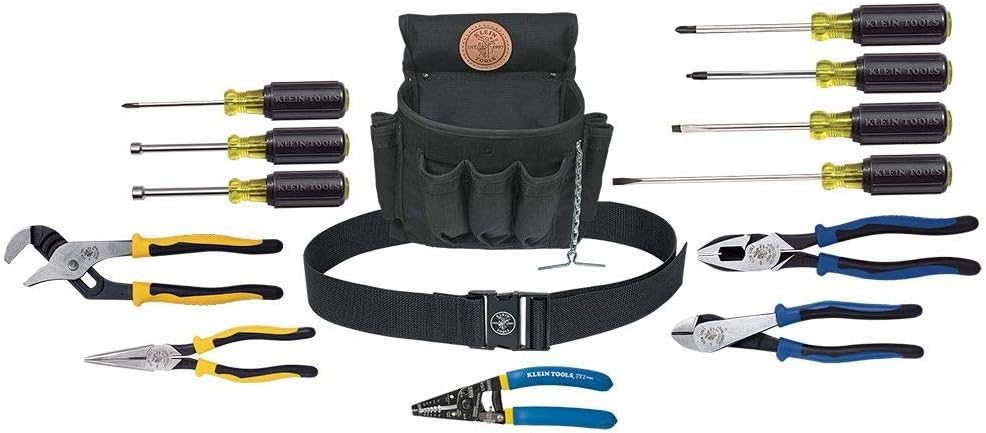 KLEIN TOOLS Journeyman ProPack Apprentice Tool Set, 14-Piece Klein Tools 92914, Multi