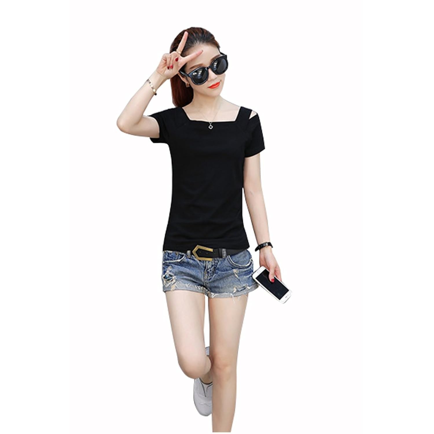 purvaja women's western wear top (of_shr)