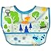 green sprouts  Wipe-Off Bib, Aqua Forest (Single)