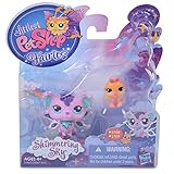 Littlest Pet Shop, Fairies, Shimmering Sky Figures, Sprinkle Fog Fairy and Humming Bird #2708 and 2709, 2-Pack