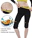 IFLOVE Women's Body Shaper Sauna Slimming Pants Hot Thermo Neoprene High Waist Fat Burning Sweat Capris Workout Shapers for Weight Loss 3XL