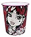 Monster High Pink Purple and Blue Colored Platic Trash Can