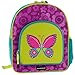 Crocodile Creek Girls Eco Butterfly School Backpack, Purple, 14