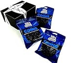 Gustaf's Black Licorice Coins, 5.2 oz Bags in a Gift Box (Pack of 3)