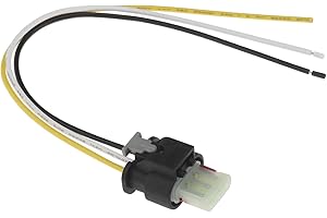 SG STORE 3 Pin PDC Parking Sensor Connector 2359997 Car Sensor Connector Plug Wiring Harness 15cm Compatible with BMW X3 F25 X5 E70 F10 F11 Car Sensor Replacement Part