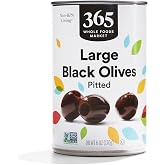 365 by Whole Foods Market, Ripe Large Pitted Olives, 6 Ounce