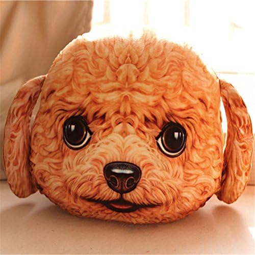 3D Animal Pillow Shaped Throw Pillow Soft Plush Toy Home Sofa Car Seat Decorative Pillow (Animal-2)