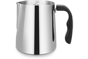 SAEUYVB 32oz Stainless Steel Wax Melting Pot with Heat-Resistant Handle and Dripless Pouring Spout for Candle Making