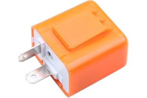 2-Pin 12V Motorcycle LED Turn Signal Flasher Relay Speed Adjustable Indicator Flash