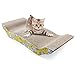 ideapro Cat Scratcher Cardboard Recyclable Corrugated Scratching Pad Scratch-Resistant Bed Sofa for Cat