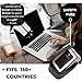 Travelholic Universal Power Adapter Dual USB Ports Travel Gift for Men Women with Storage Case