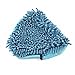 Tinksky Replacement Washable Coral Microfiber Cloth Pads Covers for H2O Mop X5 Vax X2 Bionaire Steam Mop,Pack of 3 (Blue)