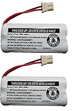 Replacement Battery BT162342 / BT262342 for Vtech AT&T Cordless Telephones CS6114 CS6419 CS6719 EL52300 CL80111 (2-Pack)
