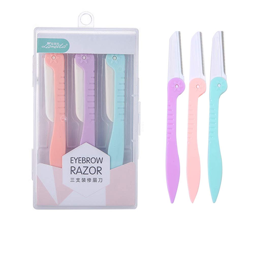 FengYue Eyebrow Razor for Women, 6 Pieces