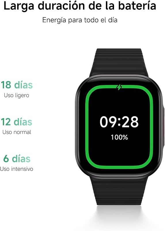 Redmi Watch 6 Lite, até 18 dias de autonomia, Cinzento Aço