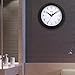Equity 25013 8 Inch Black Basics Quartz Wall Clock