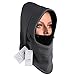 Mazo Double Layers Thicken Warm Full Face Cover Winter Ski Mask(GrayBlack)