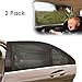 KKTICK Car Side Window Shade, Rear Window Shade for Baby, 2 Pack Car Sun Shade for Kids Pets UV Rays Protection, Universal Fit for (99%) Most Large SUVs,XL