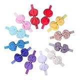 ICObuty Chiffon Hair Bows Hair band Headband For Newborn Baby Girls Toddlers