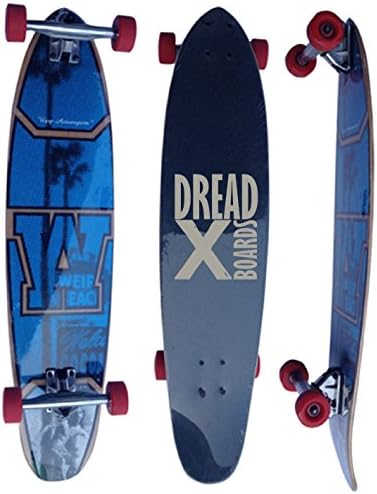 DreadXBoards Canadian Maple Longboards (Weirsbeach kicktail 35")