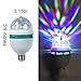 LVL LED Rotating Disco Light Bulb with E27/E26 Screw Base (Multi Changing Color,3W) Party Bulb