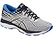 ASICS Men's Mens Gel-Cumulus 19 Athletic Shoe, Grey/Black/Directoire Blue, 11 Medium US
