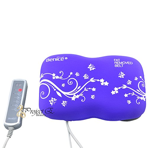 Project E Beauty Heating Massage Belt Body Building Lose Weight Vibration Rejection Fat Slimming Lose Weight Fat Burner Slim Massager Belt Spa Beauty Home & Salon